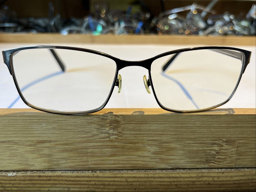 Michael Ryen Eyewear EYEGLASSES MR-266 C2 BLACK 59-17-140 Metal Frames Only
